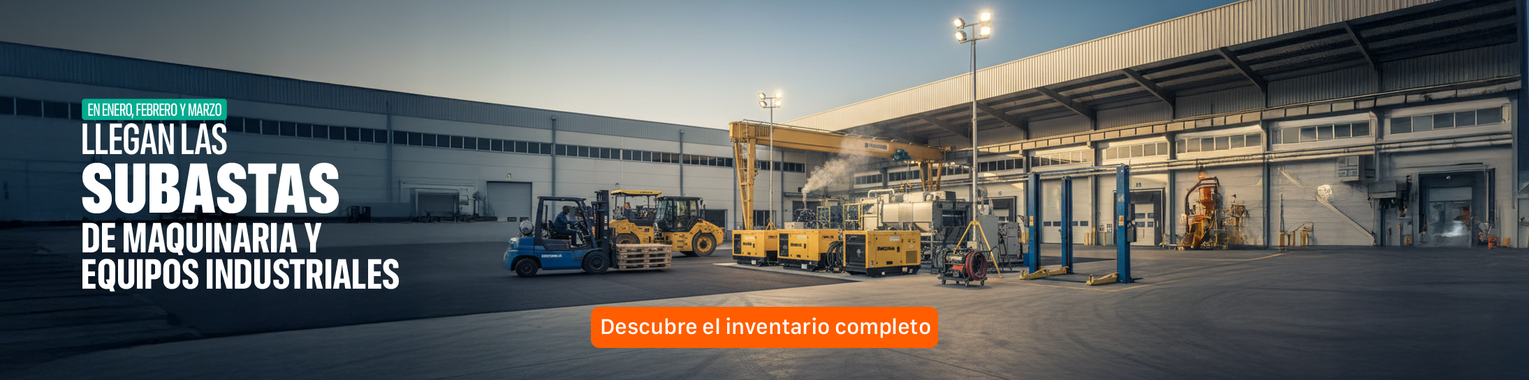 Subastas de maquinaria y equipos